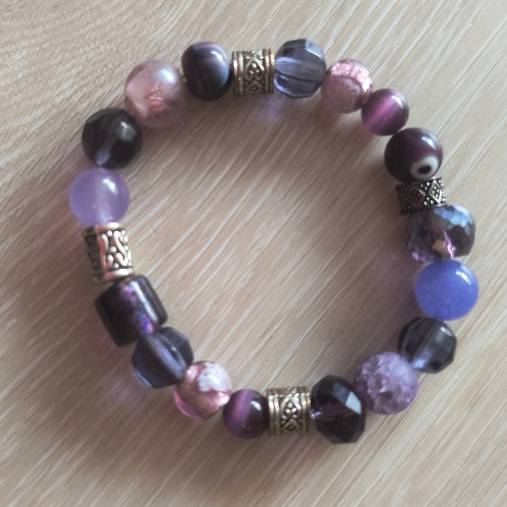 Handcrafted Beaded Bracelet Bundle - image 4